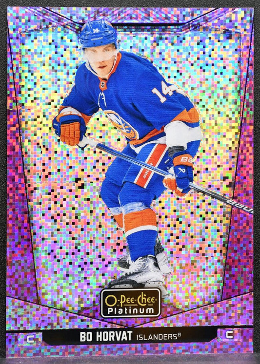 2024-25 O-Pee-Chee Platinum Violet Pixels Bo Horvat 198 Islanders 258/299 1532