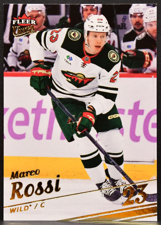 2025-26 Fleer Ultra Gold Marco Rossi 25 Minnesota Wild 204/250 4759