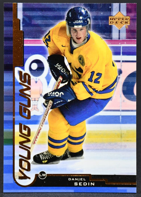 1999-00 UD Young Guns Daniel Sedin 165 RC
