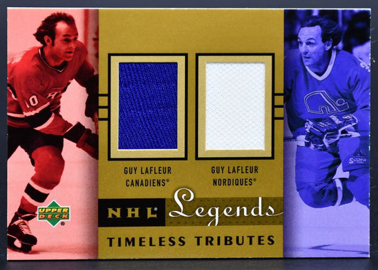 Maillot Guy Lafleur TT-GU 2001-02 UD NHL Legends Timeless Tributes