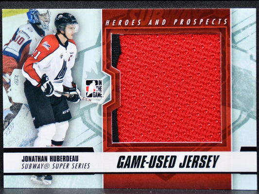 2012-13 ITG Heroes & Prospects Subway Super Series Patches Huberdeau Patch 2110