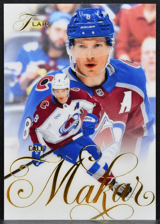 2025-26 Flair Cale Makar 29 Colorado Avalanche 3820