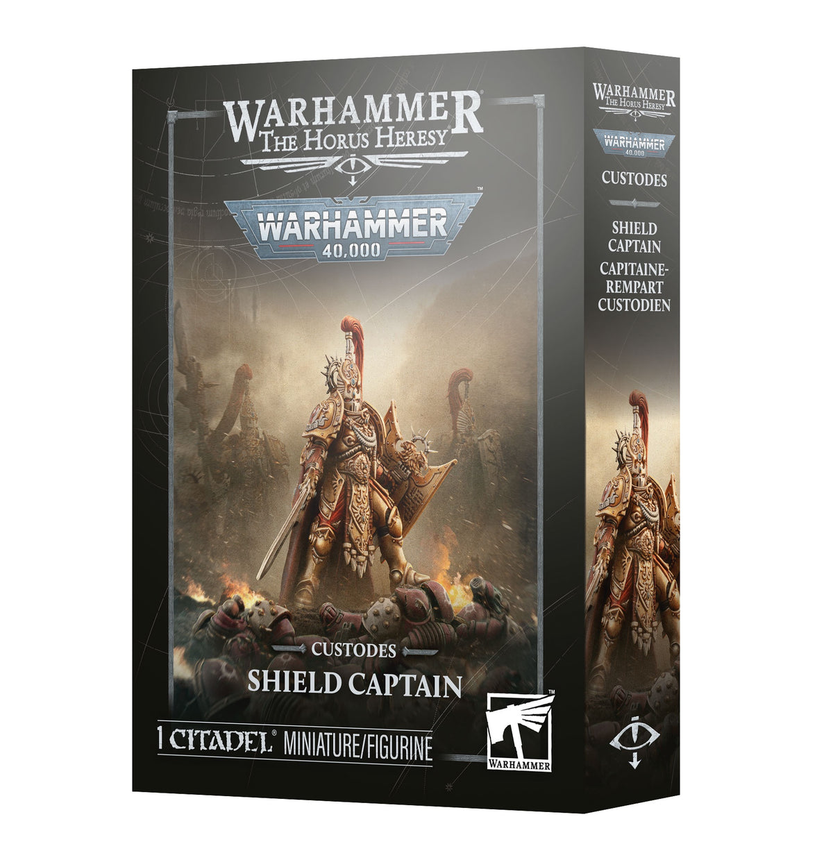 Custodes Shield Captain (PRE ORDER) (RELEASE OCT 17)