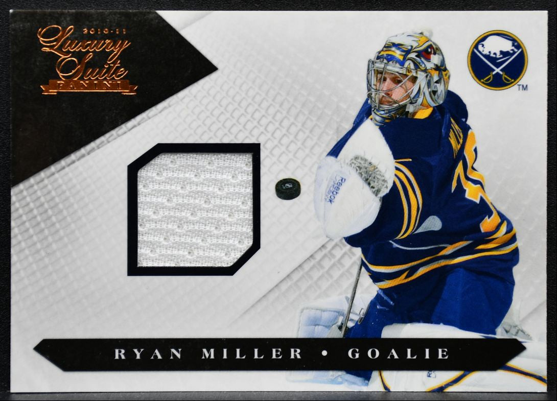 2010-11 Panini Luxury Suite Jersey Ryan Miller 8 /599 Jersey 8632
