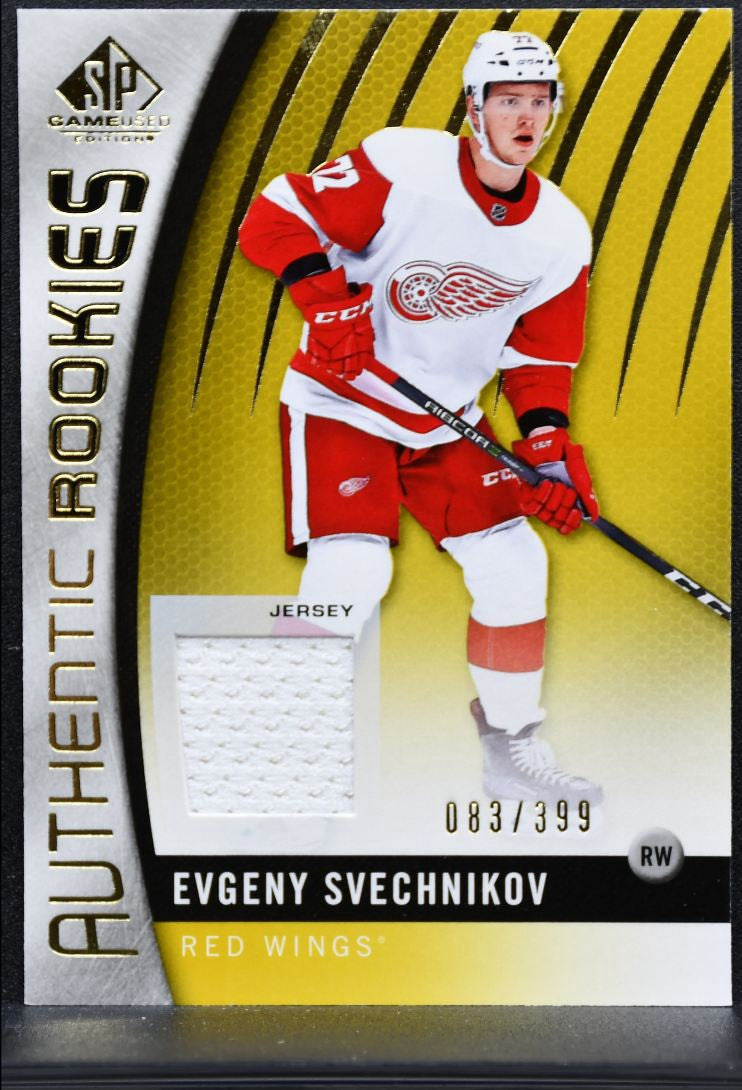 2017-18 SP Game Used Authentic Rookies Jersey Svechnikov RC /399 Jersey 5228