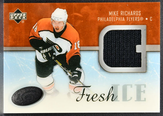 2005-06 Upper Deck Ice Fresh Ice Mike Richards FI-MR Flyers Jersey 2068