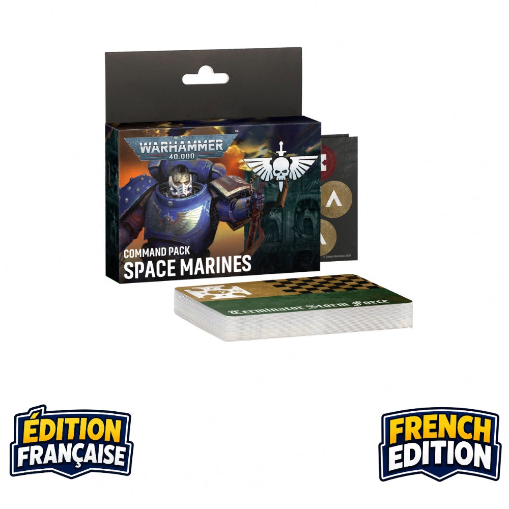 Space Marines Command Pack (French) (PRE ORDER) (RELEASE OCT 03)
