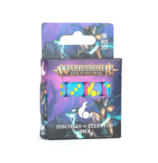 Disciples Of Tzeentch Dice (PRE ORDER) (RELEASE FEB 21)