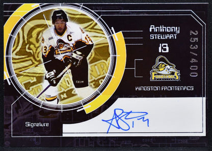 2005-06 Extreme Kingston Freontenacs Stewart 13 Frontenacs Auto 253/400 1653