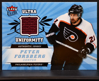 2006-07 Fleer Ultra Uniformity Peter Forsberg Nashville Predators Jersey 5746