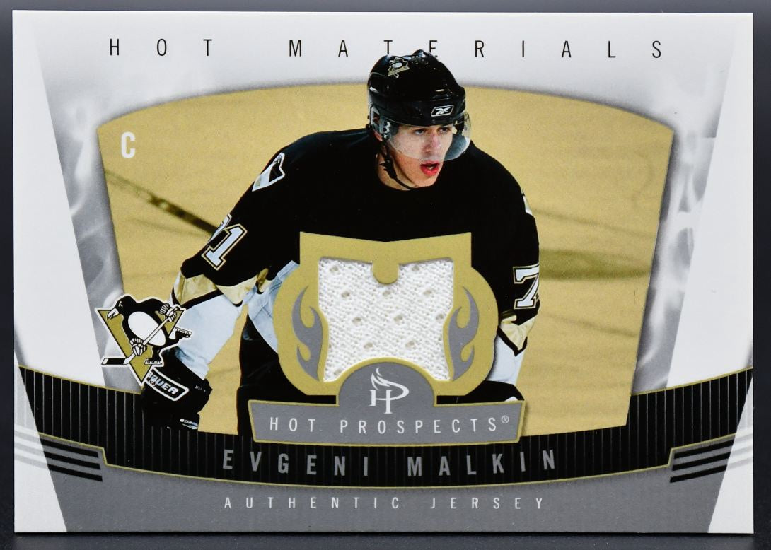 2006-07 Fleer Hot Prospects Materials Evgeni Malkin HM-EM Pittsburgh Penguins