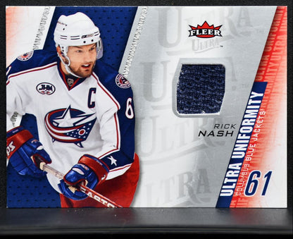 2009-10 Fleer Ultra Uniformity Jersey Rick Nash UU-RN Jersey 2838