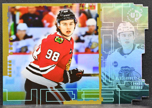 2023-24 Upper Deck 1998-99 UD3 Connor Bedard UD3-3 Chicago Blackhawks RC 8303