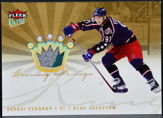 2005-06 Fleer Ultra Scoring Kings Jersey Sergei Fedorov Jackets Jersey 1129