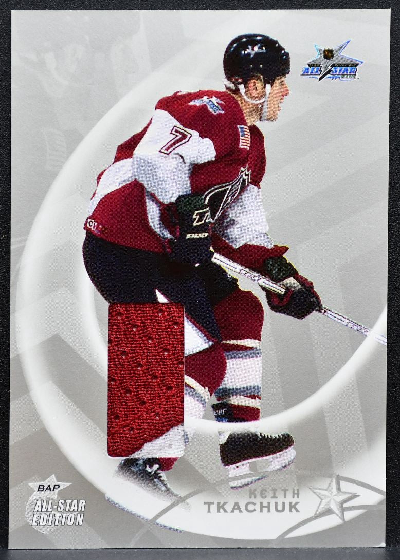 2002-03 In The Game Be a Player All-Star Edition Jerseys Tkachuk Jersey 8551