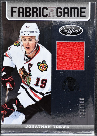 2012-13 Panini Certified Fabric of the Game Toews /299 Jersey 9837