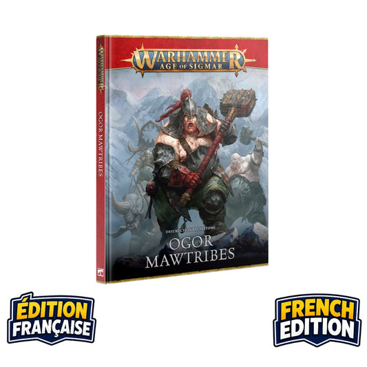 Ogor Mawtribes Battletome (French) (PRE ORDER) (RELEASE AUG 29)