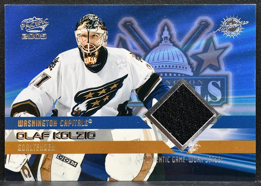 2004-05 Pacific Jerseys Olaf Kolzig 44 Washington Capitals 014/375 Jersey 5074