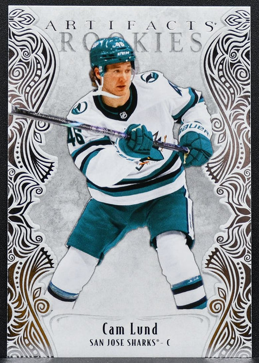 2025-26 Upper Deck Artifacts Rookies Cam Lund 246 RC 018/999 6605