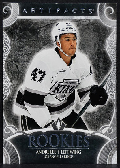 2024-25 UD Artifacts Rookies Silver Andre Lee 214 Los Angeles Kings RC 483/999 2241