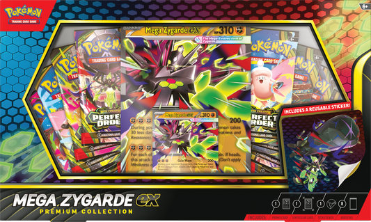 Pokemon TCG Mega Zygarde EX Premium Collection (EN) (PRE ORDER)
