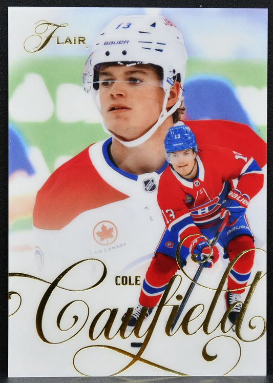 2025-26 Flair Cole Caufield 68 Montreal Canadiens 4964