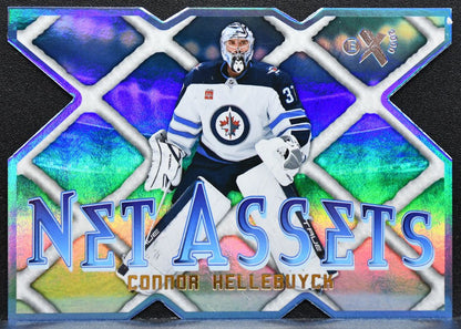2023-24 Skybox E-X 2000 Connor Hellebuyck 9 OF 30 CT Winnipeg Jets 2966