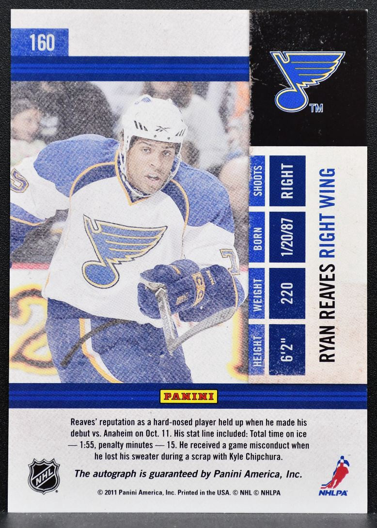 2010-11 Panini Playoff Contenders Season Ticket Rookie Auto Reaves RC Auto 9886