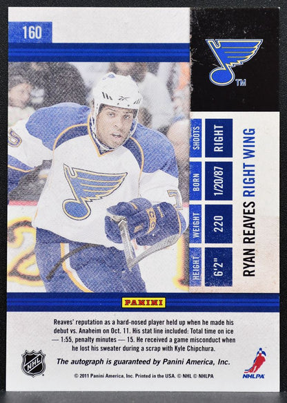 2010-11 Panini Playoff Contenders Season Ticket Rookie Auto Reaves RC Auto 9886