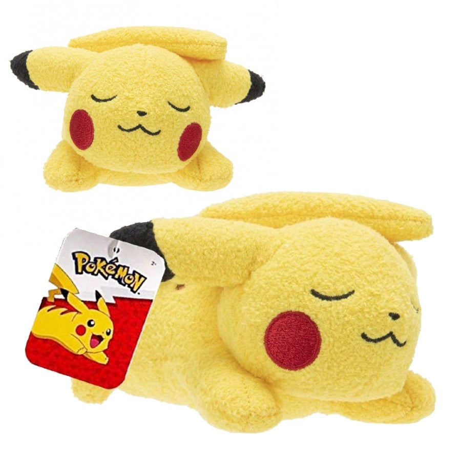 Sleeping Pokemon Plush - Pikachu