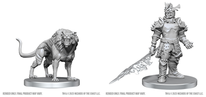 D&D Unpainted Minis Wv28 Hell Hound & Narzugon