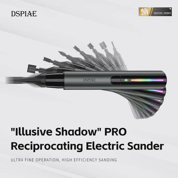 DSPIAE ES-A PRO Designed for "llusive Shadows"Reciprocating Sander Model Tools