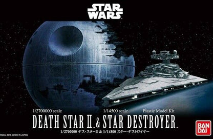 Death Star II (1/2,700,000) & Star Destroyer (1/14,500)