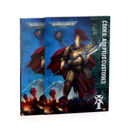 Adeptus Custodes Codex (English) (PRE ORDER) (RELEASE OCT 17)