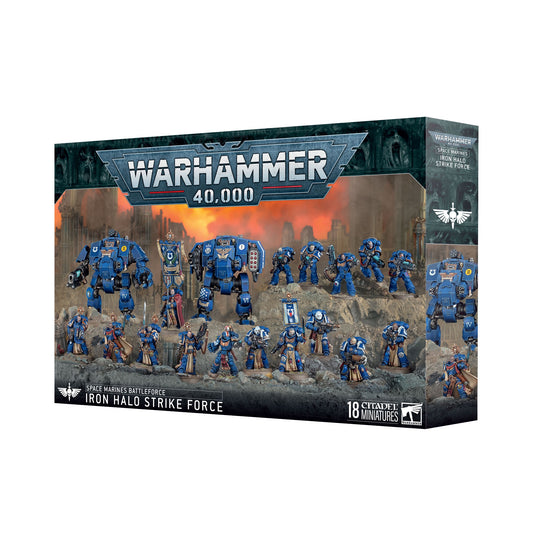 Space Marines Iron Halo Strike Force Battleforce
