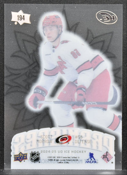 2024-25 Upper Deck Ice Premieres Scott Morrow RC 384/799 9485