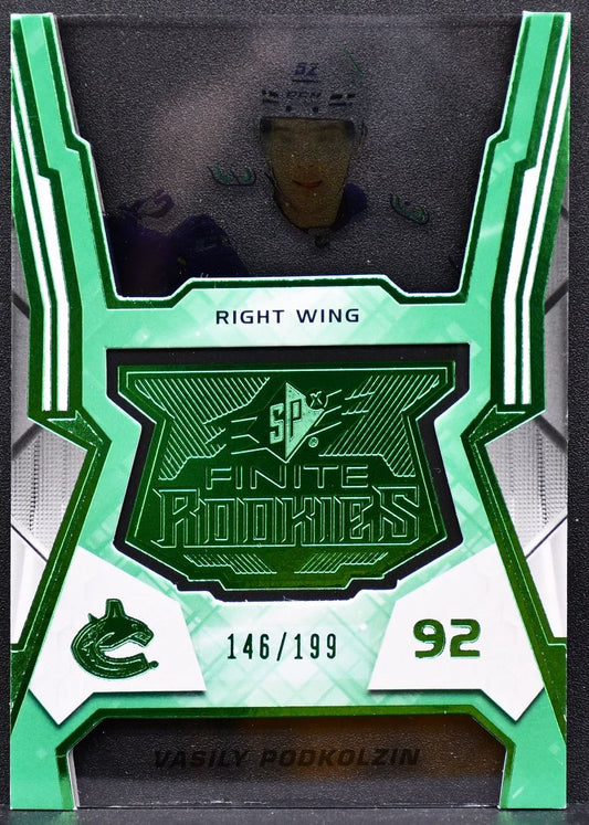 2021-22 SPx Finite Rookies Green Mark Kastelic F-43 Ottawa Senators RC 146/199 8939