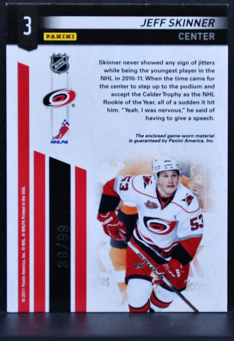 2011-12 Panini Certified Potential Materials Skinner 38/99 Jersey 1878