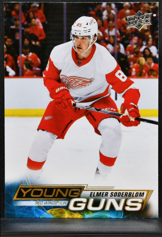 2022-23 UD Series 2 Young Guns Elmer Soderblom 489 Detroit Red Wings RC 0854
