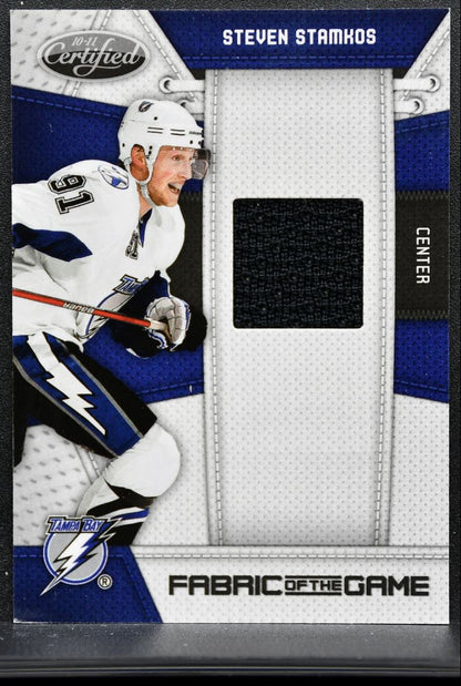 2010-11 Panini Certified Fabric of the Game Steven Stamkos SS /250 Jersey 4399