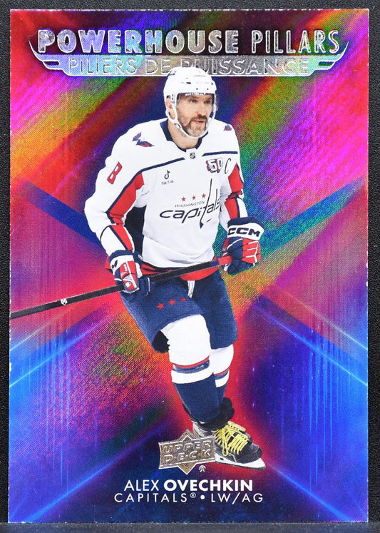 2025-26 UD Tim Hortons Powerhouse Pillars Alex Ovechkin CP-4 Capitals 5364