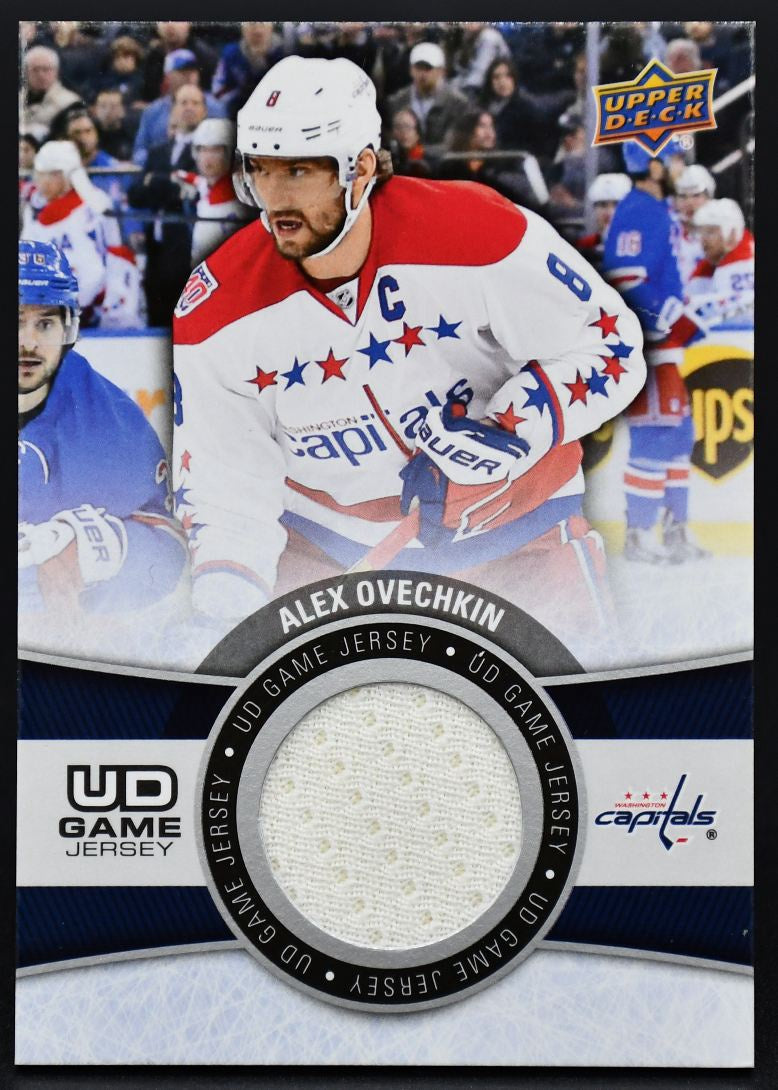 2015-16 UD Series 1 UD Game Jersey Alexander Ovechkin GJ-AO Jersey
