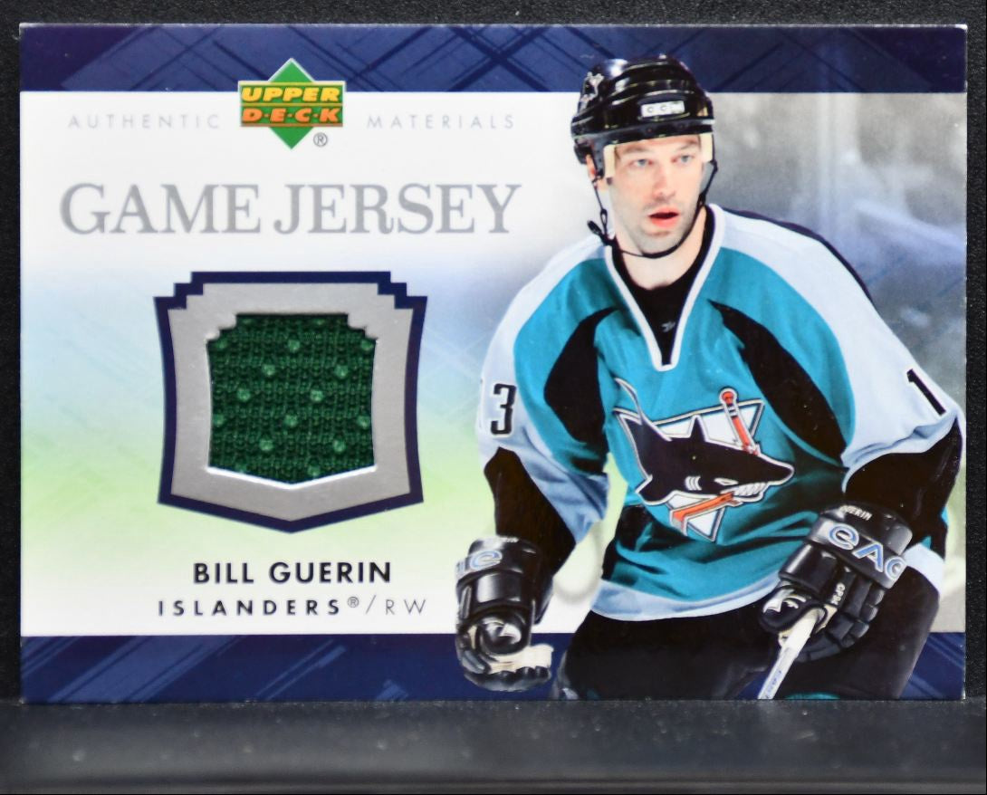 2007-08 Upper Deck Game Jerseys Bill Guerin J-BG New York Islanders Jersey 2400