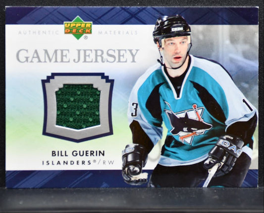 2007-08 Upper Deck Game Jerseys Bill Guerin J-BG New York Islanders Jersey 2400