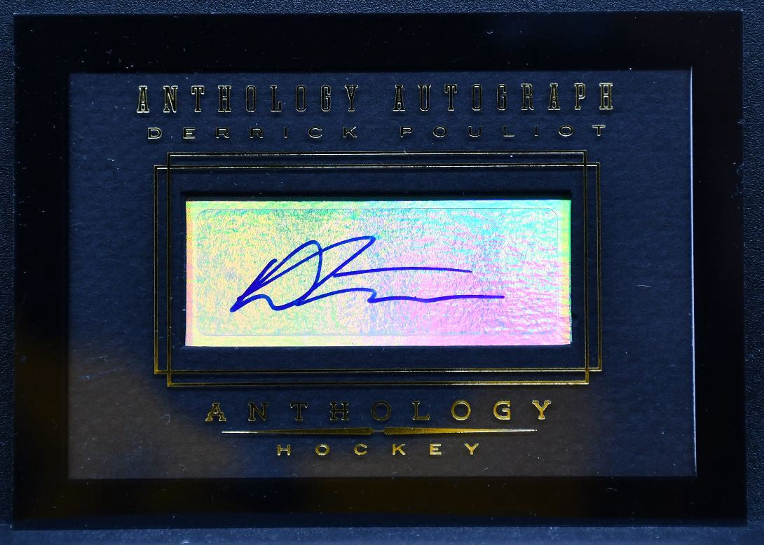 2014-15 Panini Anthology Autographs Derrick Pouliot RC Auto 251/299 8384