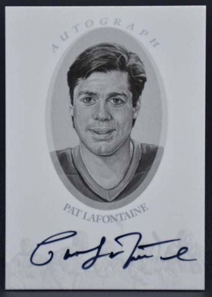 2010-11 In The Game Enshrined Silver Auto Pat LaFontaine A-PL Auto