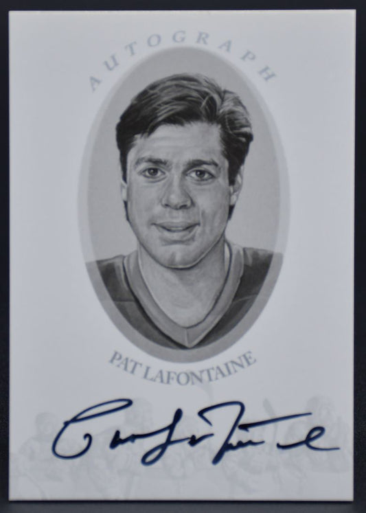 2010-11 In The Game Enshrined Silver Auto Pat LaFontaine A-PL Auto
