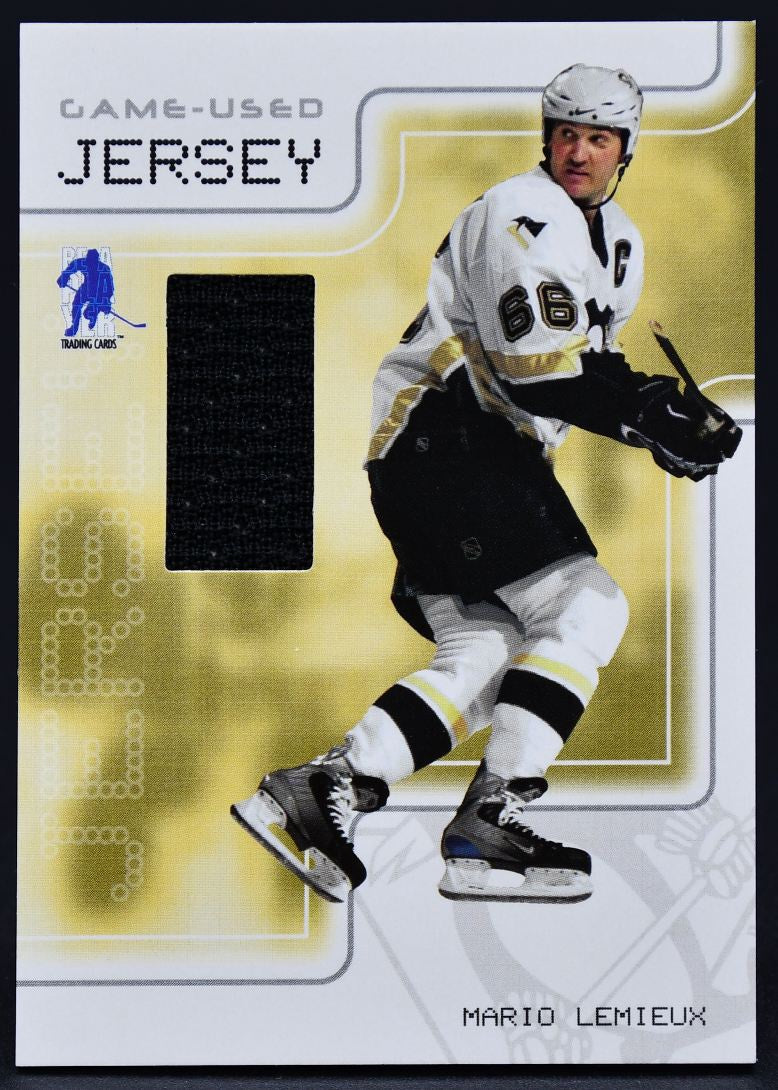 2003-04 Be a Player Game-Used Jersey Mario Lemieux GJ-45 Jersey