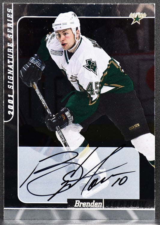 2000-01 Be a Player Signature Series Autographs Brenden Morrow 82 Auto 3290