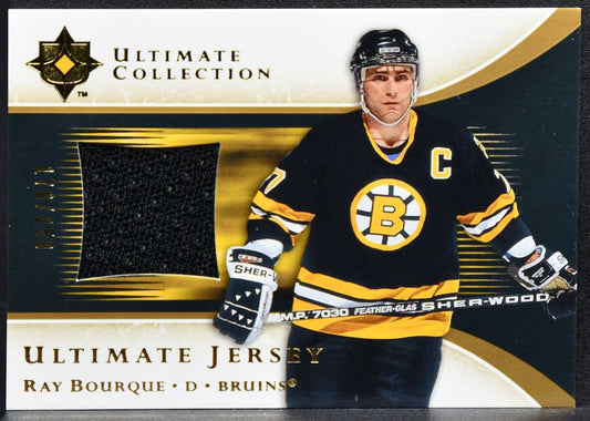 2005-06 UD Ultimate Collection Jerseys Ray Bourque Bruins 170/250 Jersey 2563